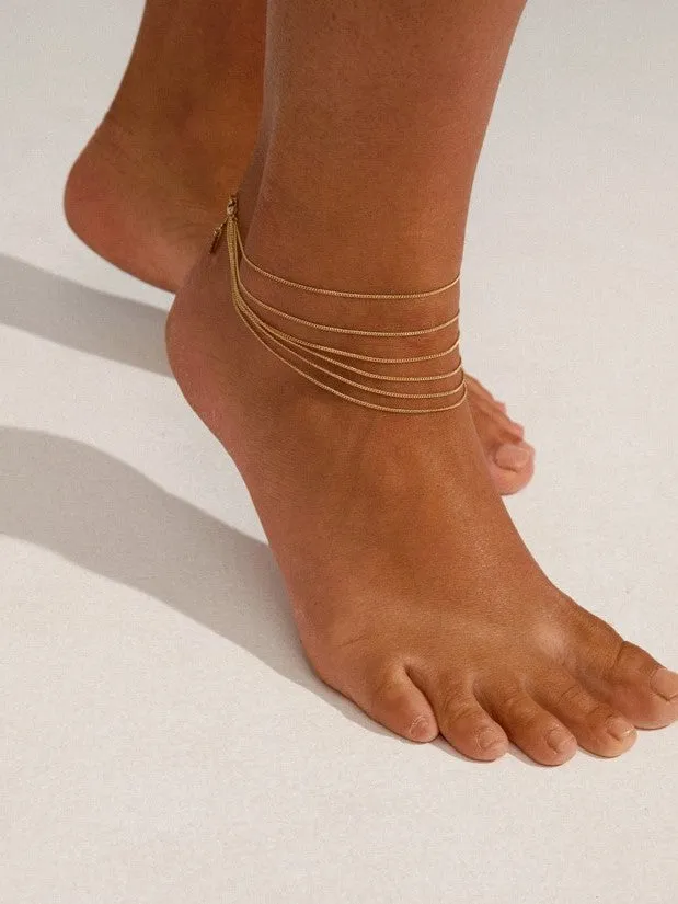 PILGRIM Pause Ankle Chain sold by 27 Boutique product image thumbnail 5
