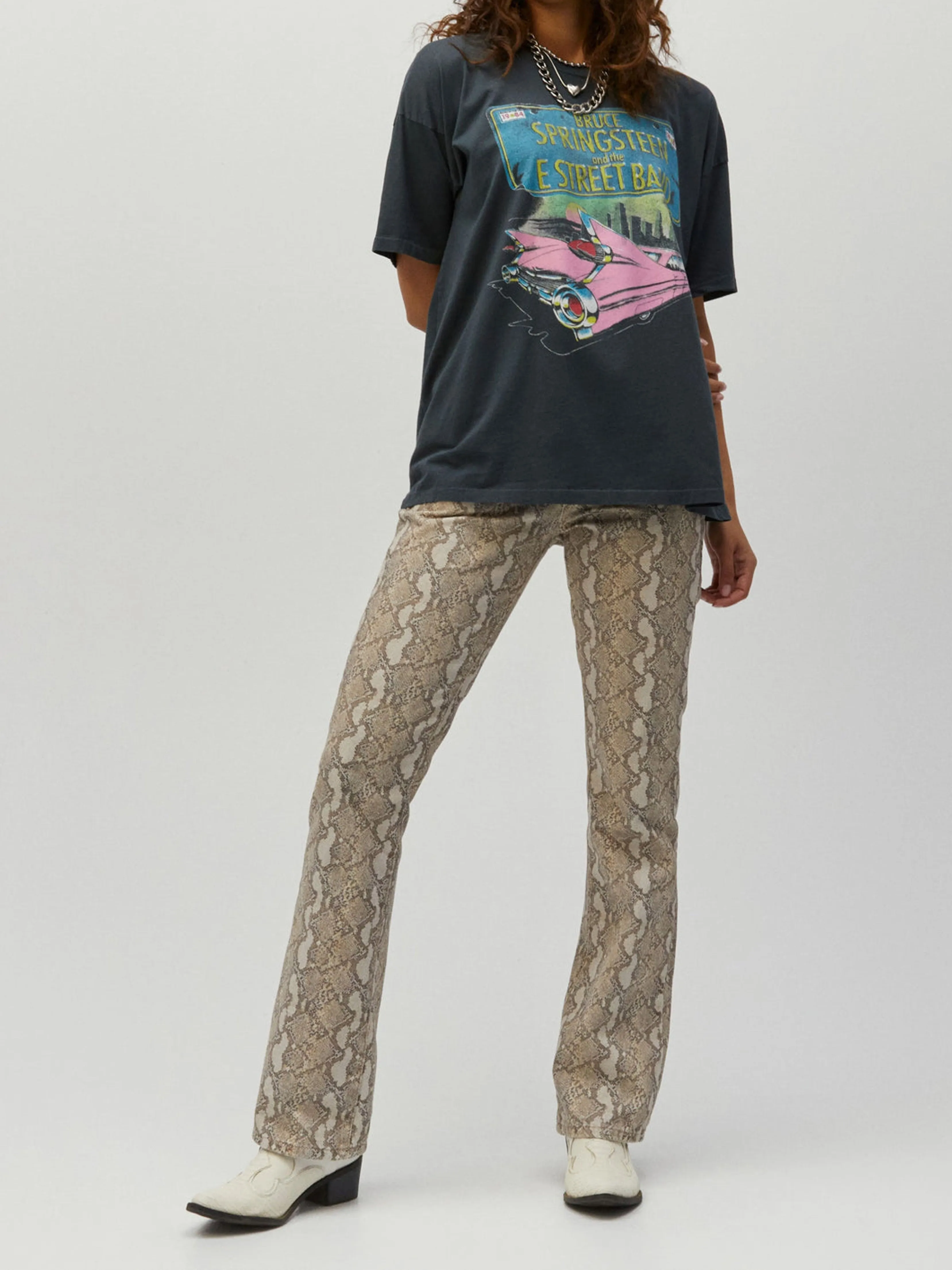 DAYDREAMER Bruce Springsteen Born In The USA Merch Tee sold by 27 Boutique product image thumbnail 5