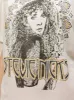 DAYDREAMER Stevie Nicks Metallic Boyfriend Tee sold by 27 Boutique