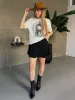 DAYDREAMER Stevie Nicks Metallic Boyfriend Tee sold by 27 Boutique