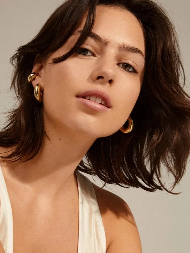 PILGRIM Aleena Chunky Hoop Earrings and Cuff Set sold by 27 Boutique product image thumbnail 5