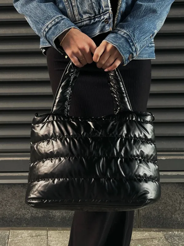 27 Quilted Small Tote Bag sold by 27 Boutique