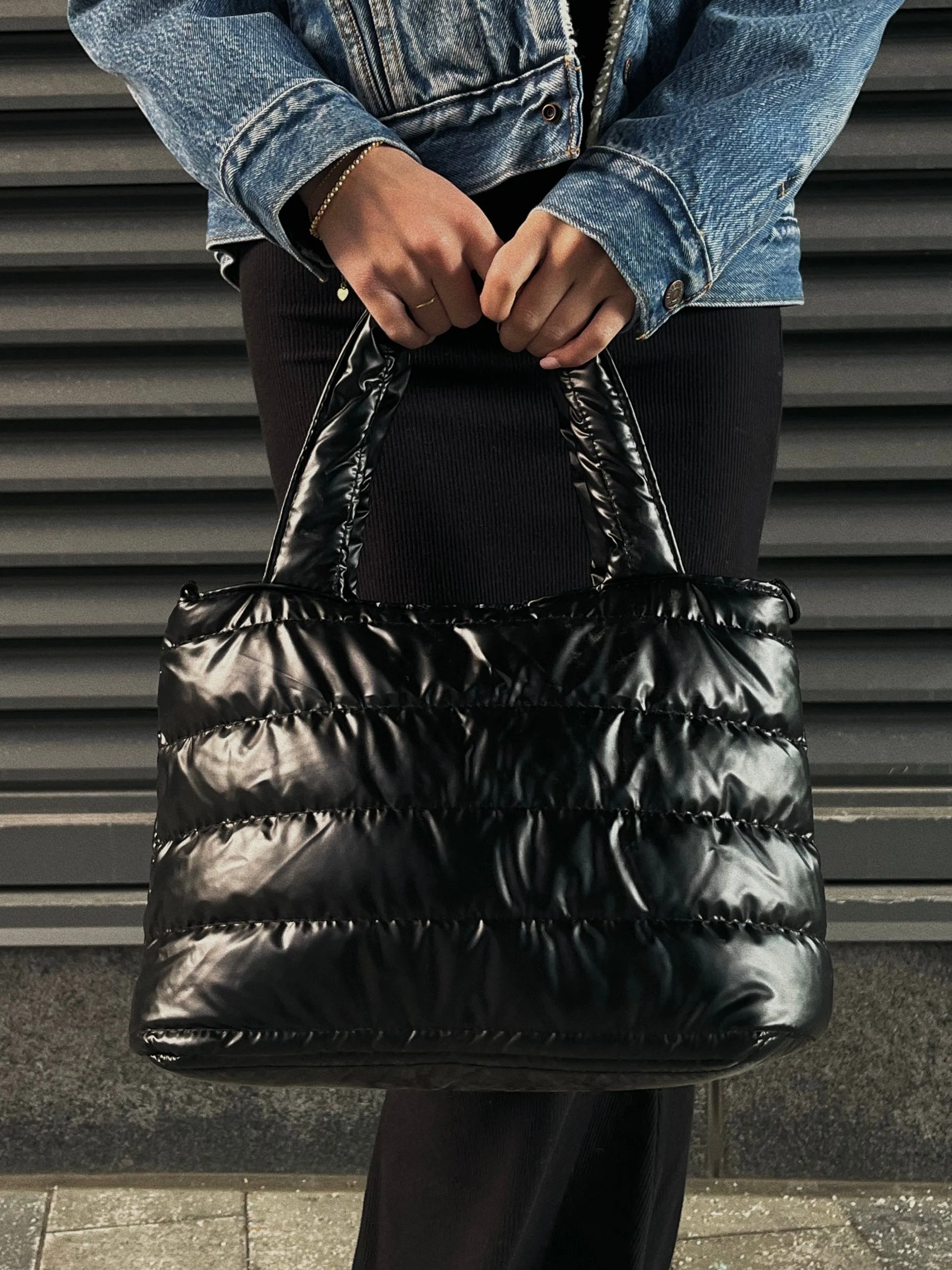 27 Quilted Small Tote Bag sold by 27 Boutique