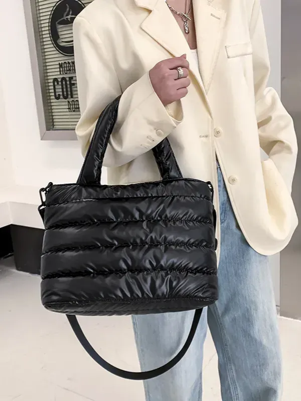 27 Quilted Small Tote Bag sold by 27 Boutique product image thumbnail 2