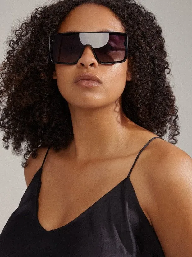 PILGRIM Oceane Square Shield Sunglasses sold by 27 Boutique