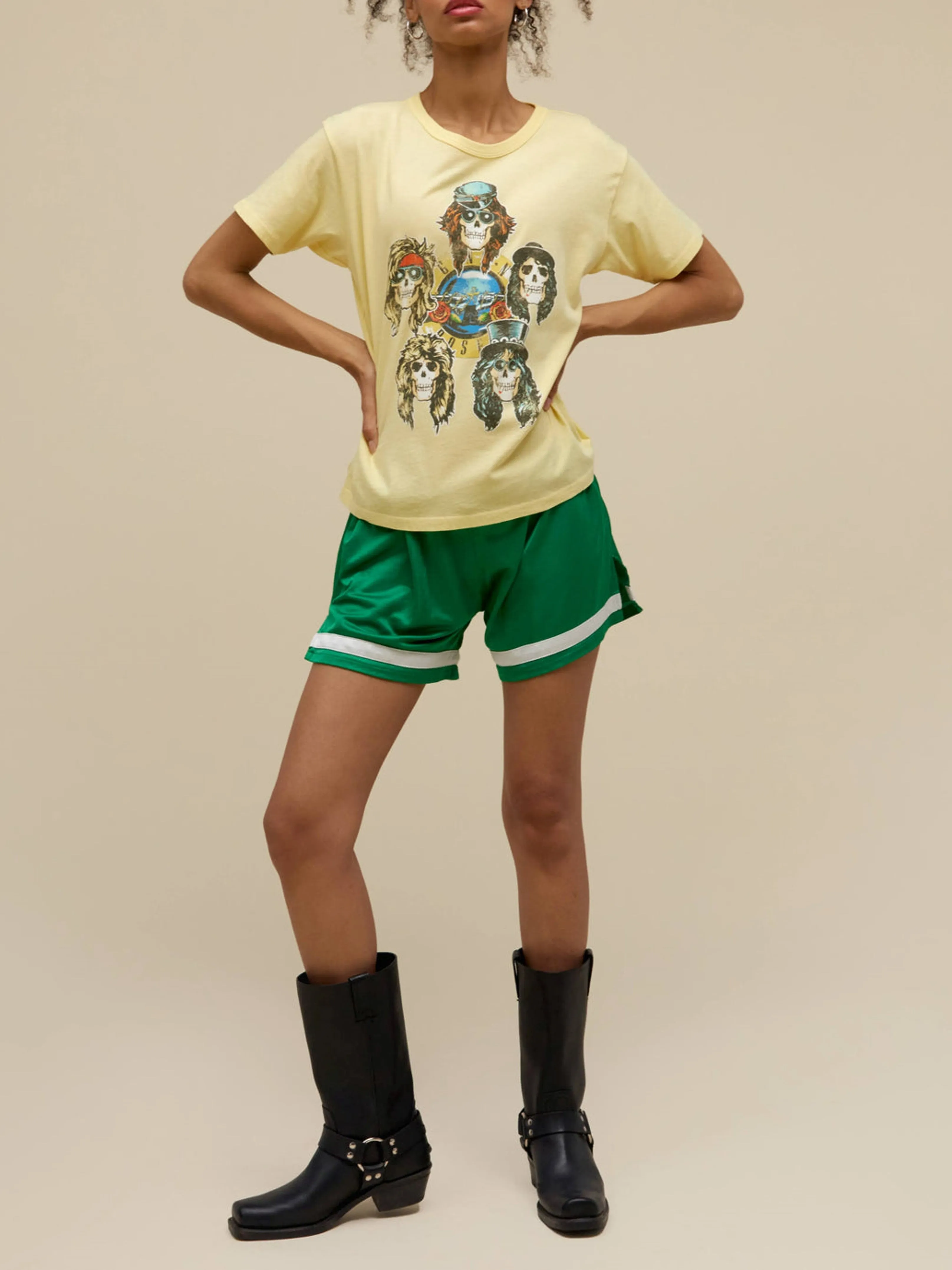 DAYDREAMER Guns N' Roses UK Tour '87 Ringer Tee sold by 27 Boutique product image thumbnail 4