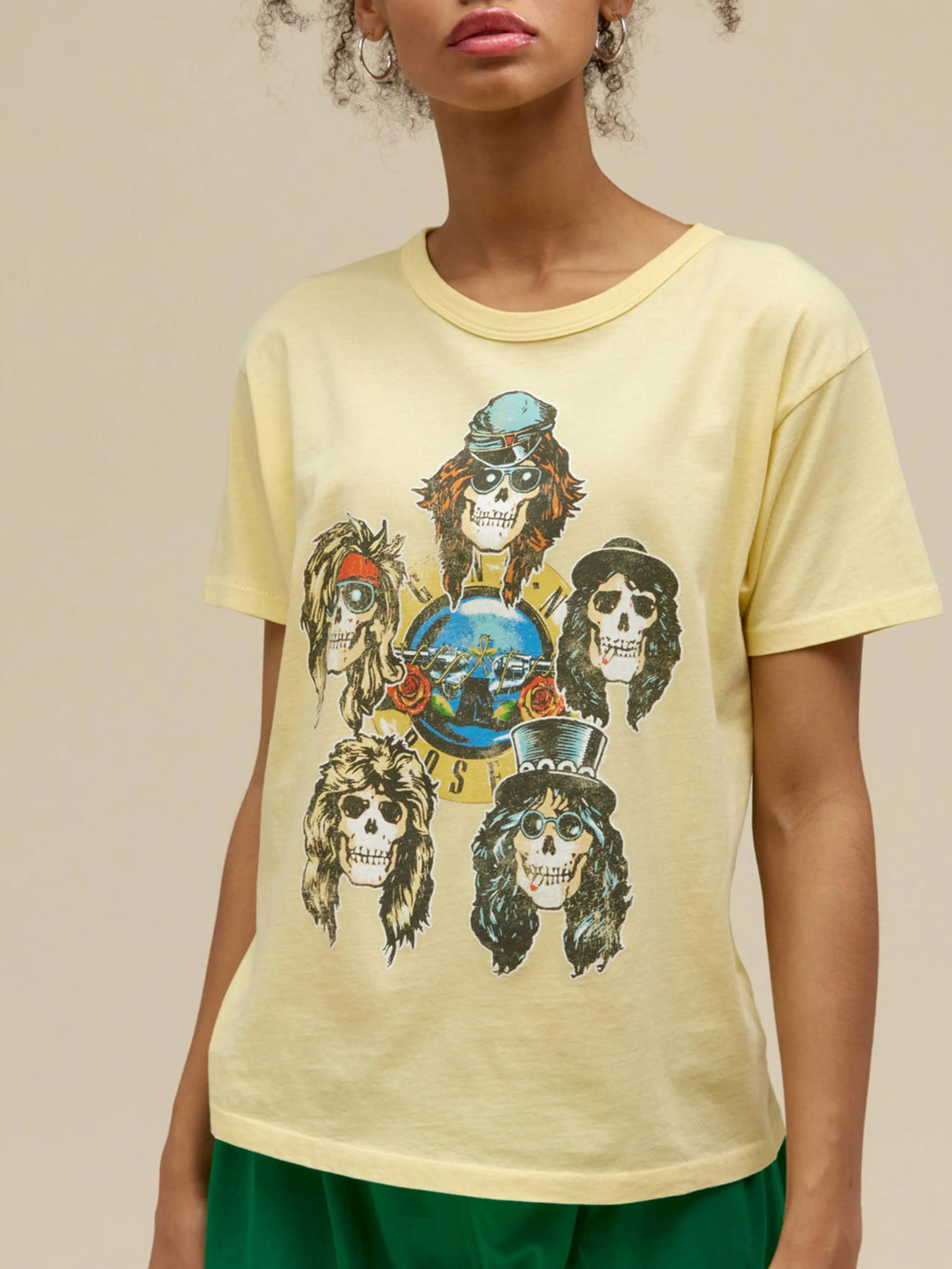 DAYDREAMER Guns N' Roses UK Tour '87 Ringer Tee sold by 27 Boutique