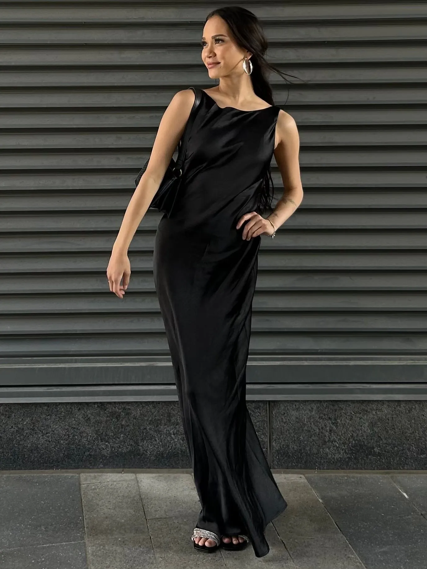 RUNAWAY THE LABEL Samsara Open Back Maxi Dress sold by 27 Boutique product image thumbnail 3