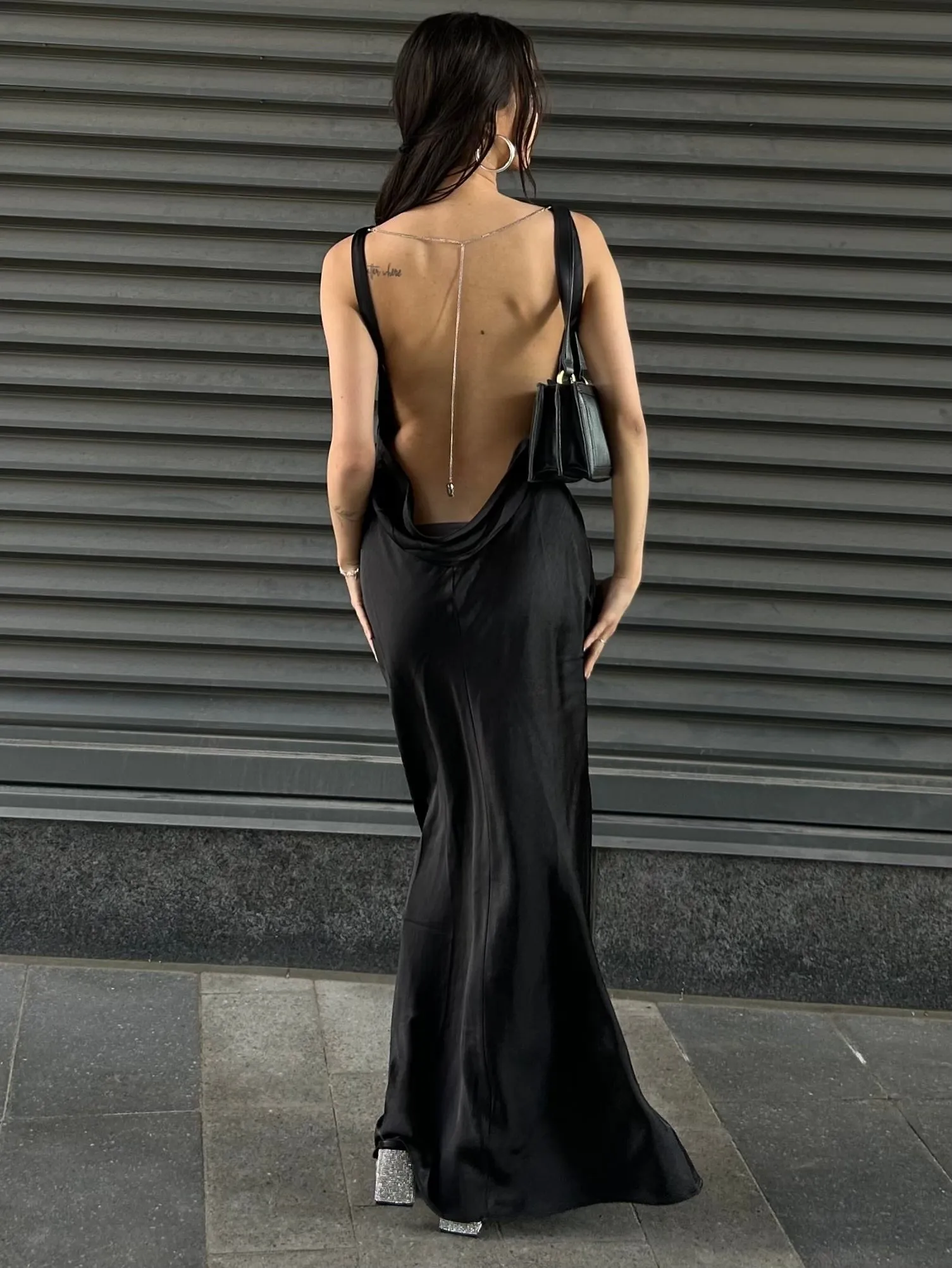 RUNAWAY THE LABEL Samsara Open Back Maxi Dress sold by 27 Boutique product image thumbnail 4