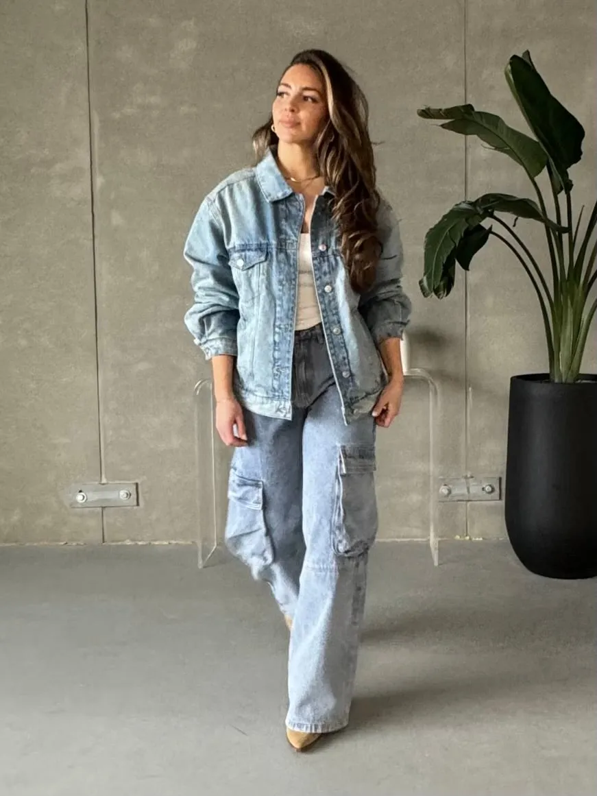 KUWALLA Oversized Denim Jacket sold by 27 Boutique product image thumbnail 4