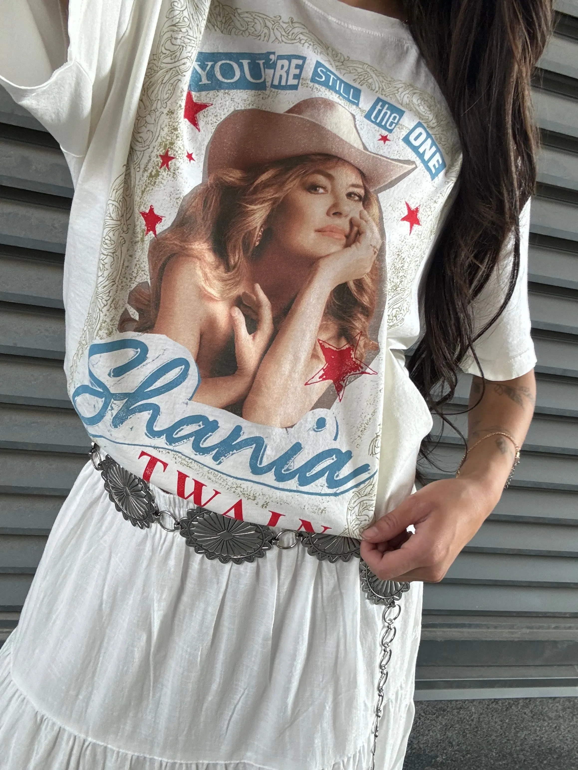 DAYDREAMER Shania Still The One Boyfriend Tee sold by 27 Boutique product image thumbnail 2