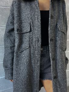 C'EST MOI Long Boucle Jacket sold by 27 Boutique