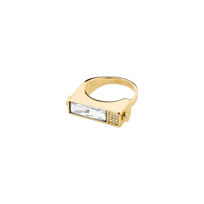 HANNA SCHÖNBERG x PILGRIM Crystal Ring made by Pilgrim