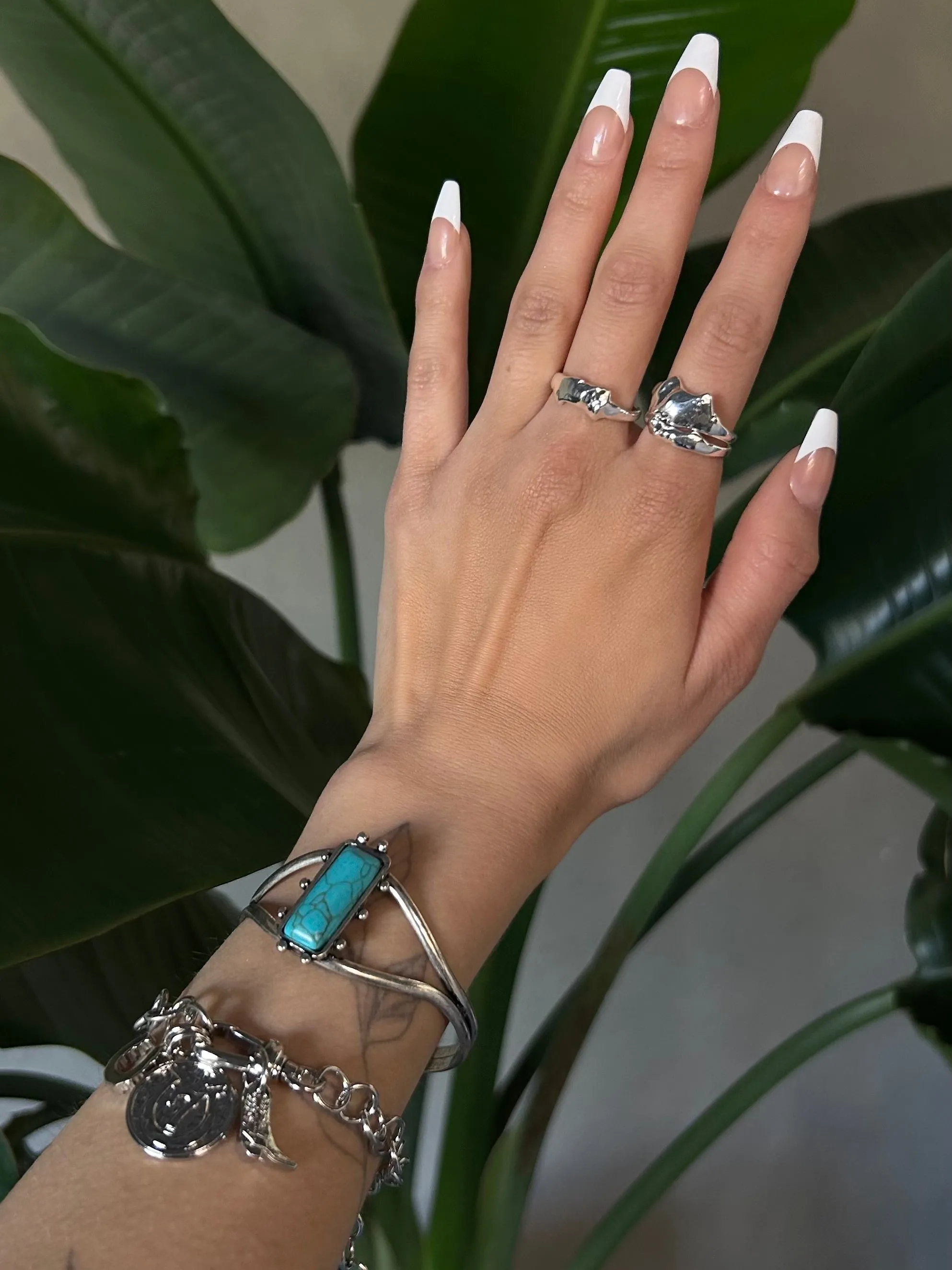 27 Western Concho Stone Cuff Bracelet sold by 27 Boutique