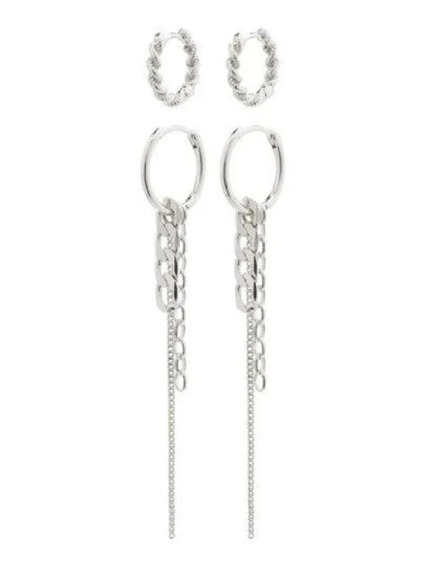 PILGRIM Euphoric 2-in-1 Hoop Set sold by 27 Boutique