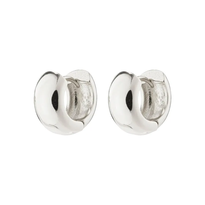 PILGRIM Anais Chunky Huggie Hoop Earrings sold by 27 Boutique