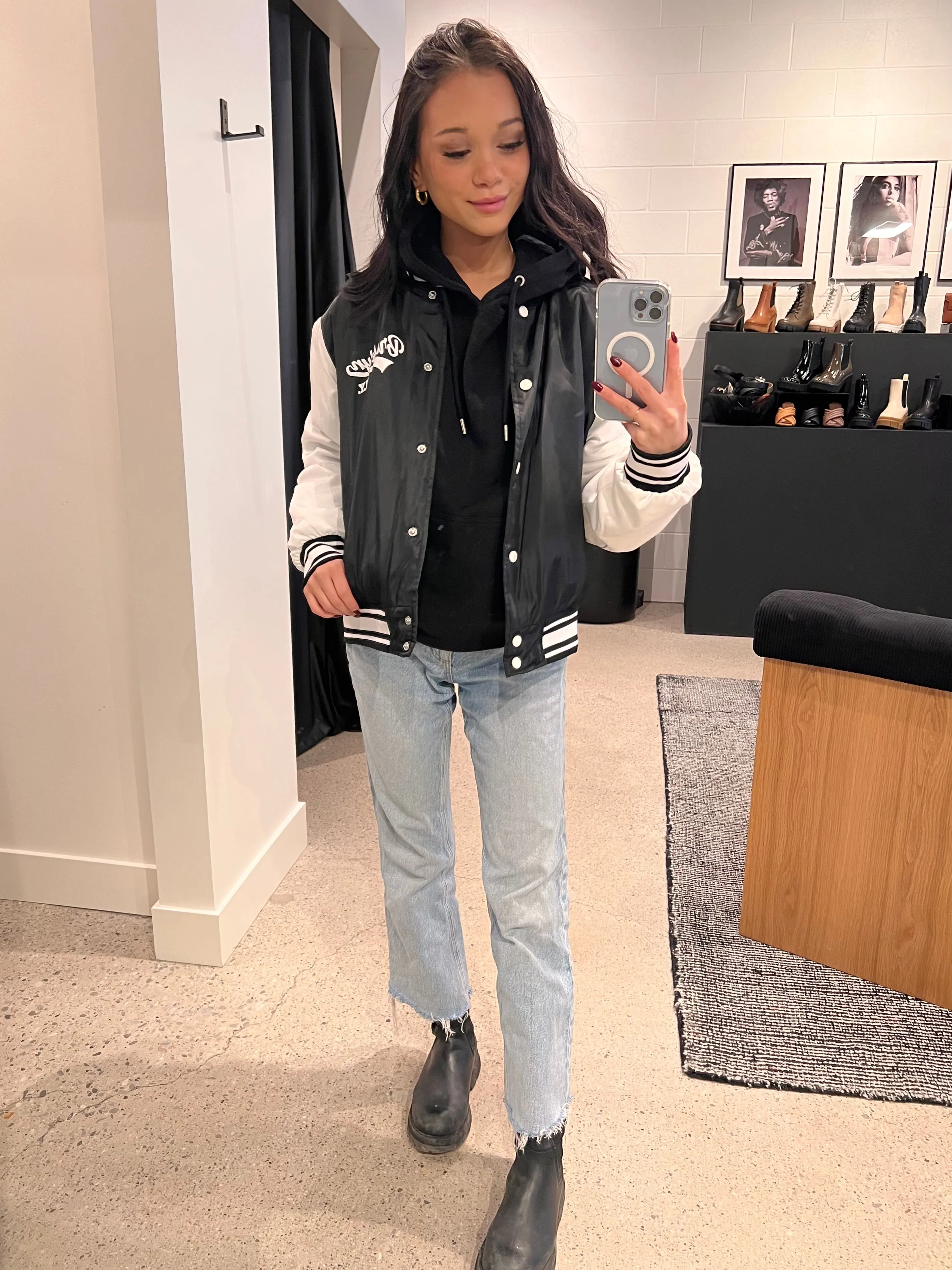 ONLY Fallon Varsity Bomber Jacket sold by 27 Boutique product image thumbnail 4