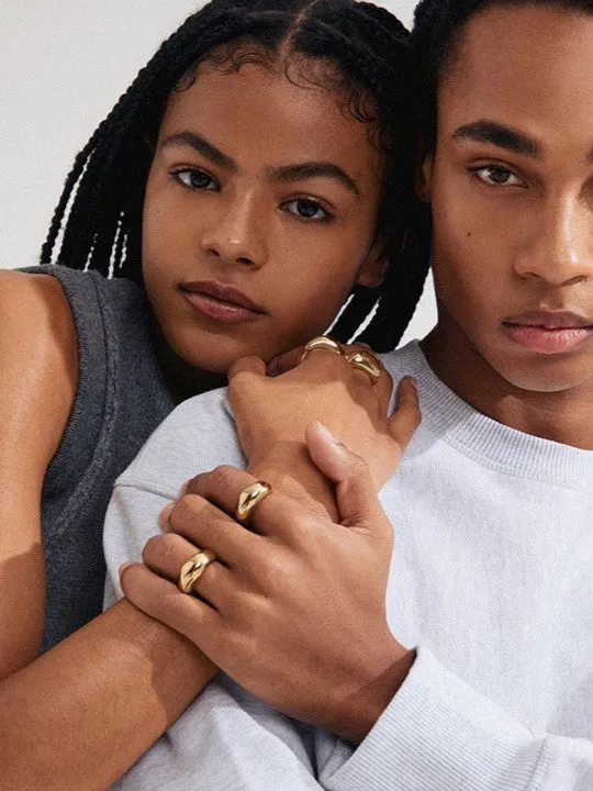 PILGRIM Light Dome Ring 2-in-1 Set sold by 27 Boutique product image thumbnail 5