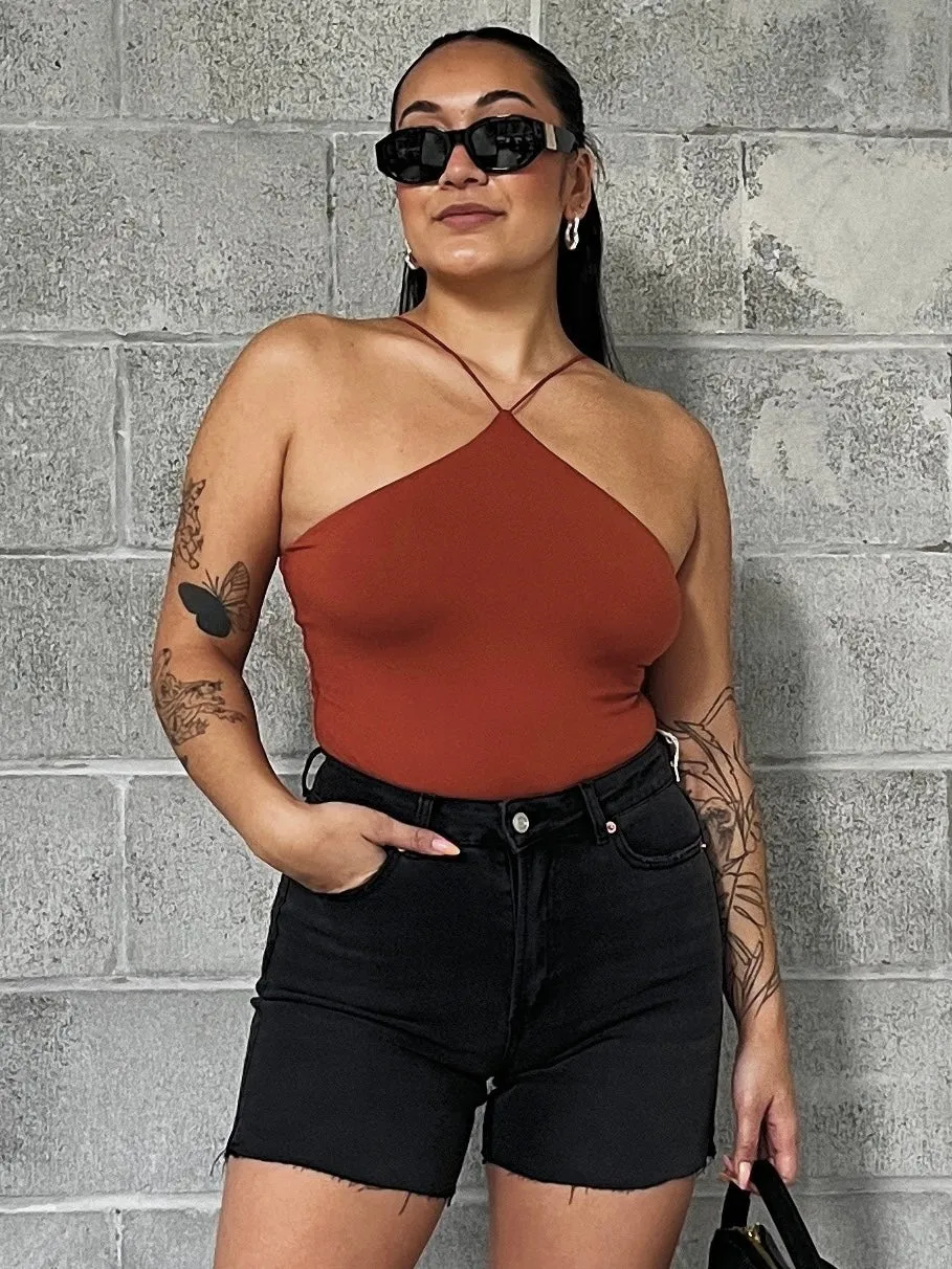 DEX Halter Tank Bodysuit sold by 27 Boutique product image thumbnail 3