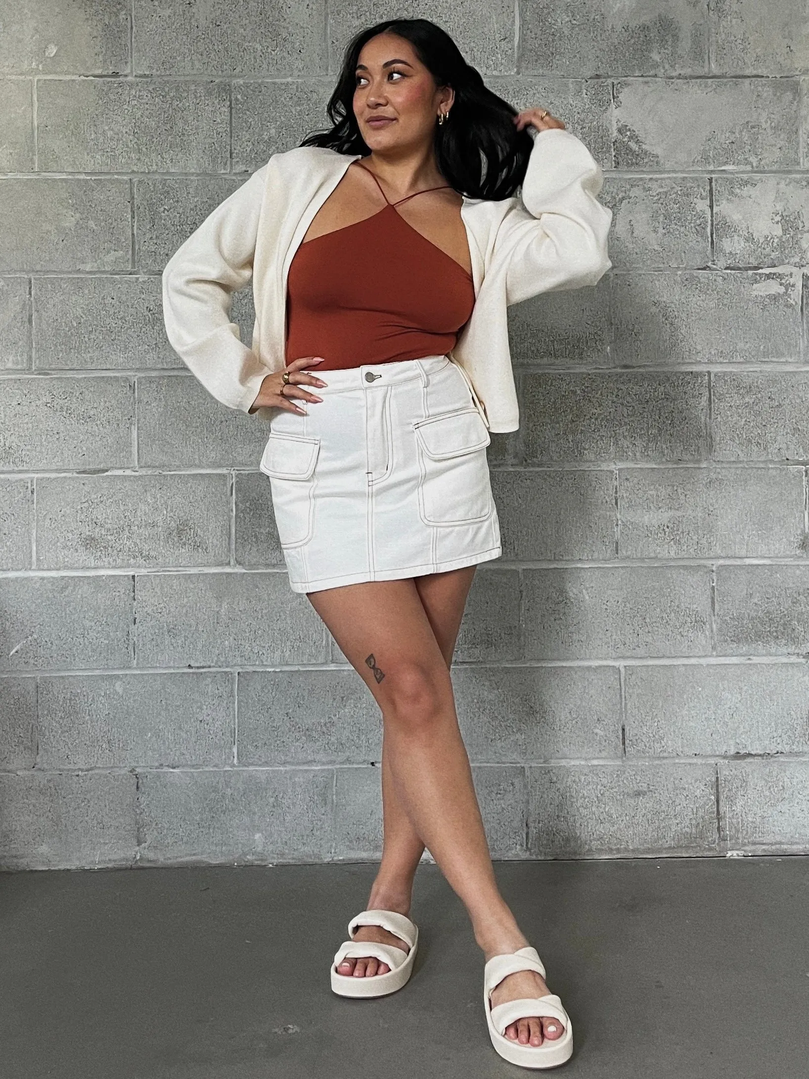 DEX Halter Tank Bodysuit sold by 27 Boutique product image thumbnail 5