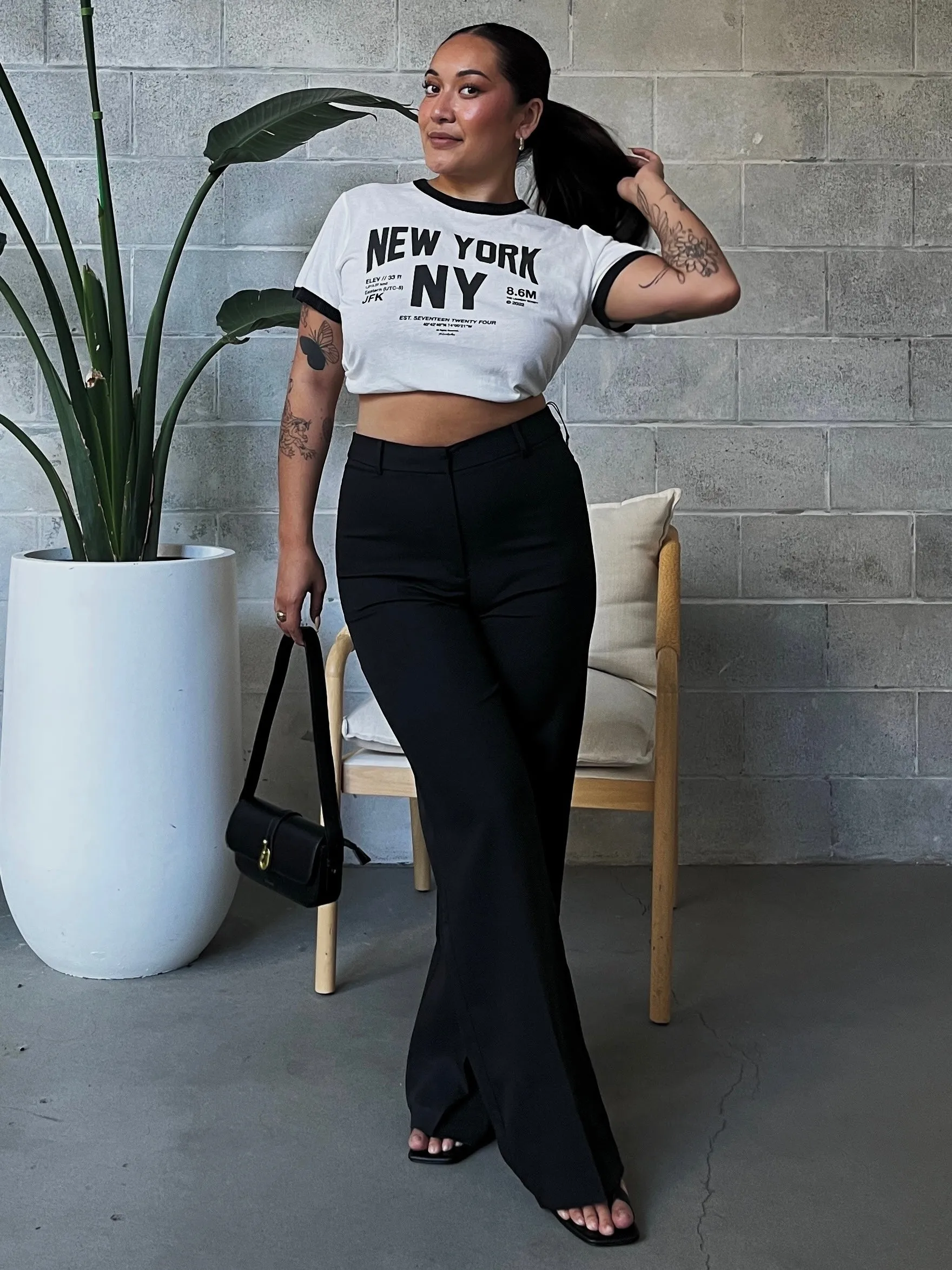 THE LAUNDRY ROOM Perfect Ringer Tee sold by 27 Boutique product image thumbnail 3