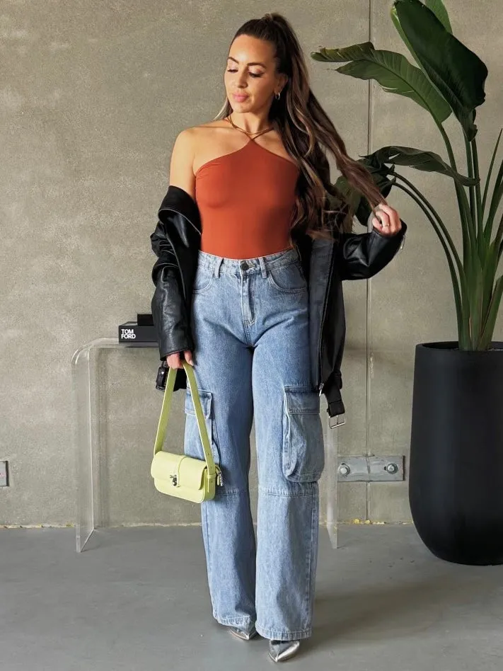 DEX Halter Tank Bodysuit sold by 27 Boutique product image thumbnail 2