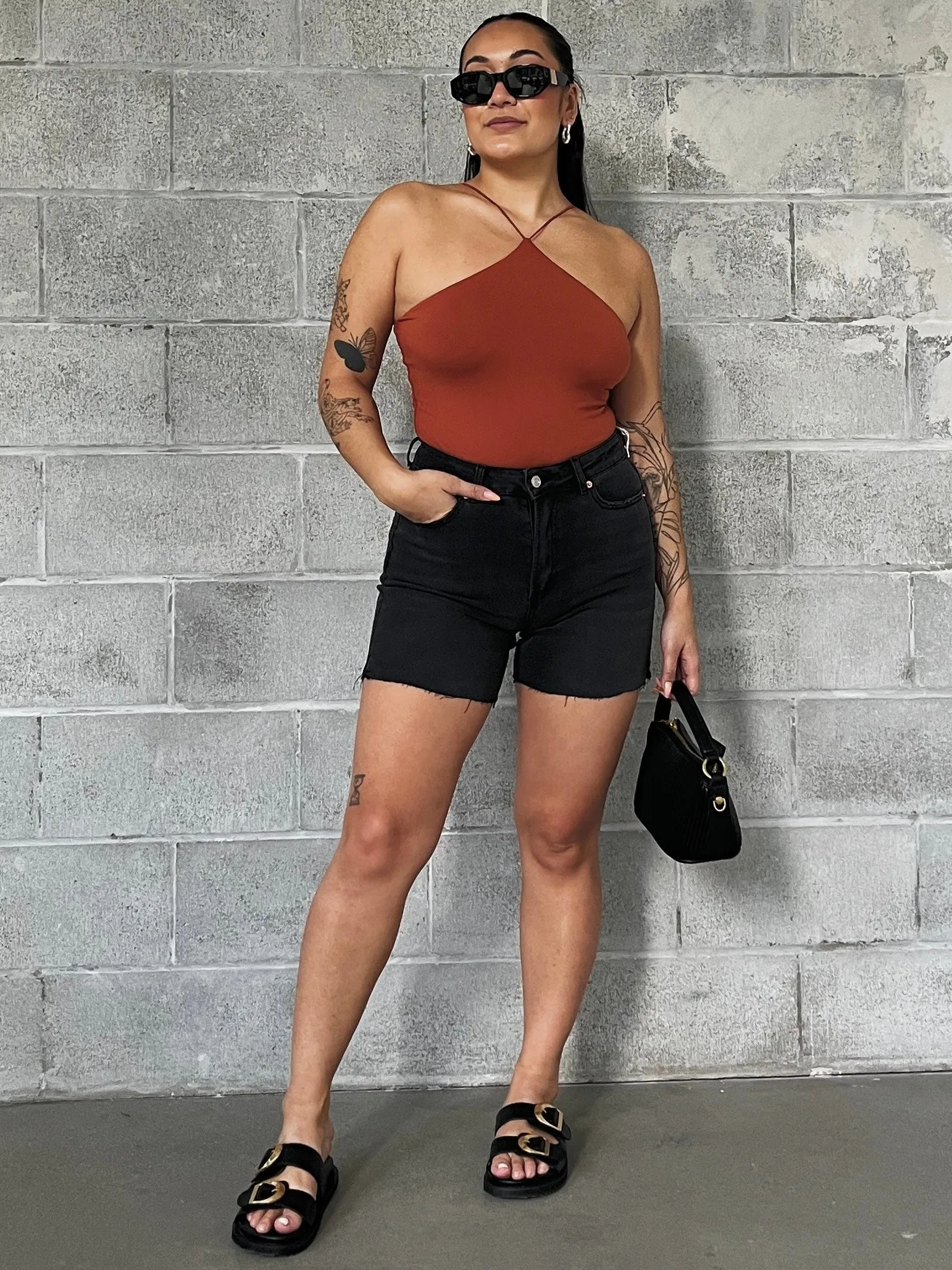 DEX Halter Tank Bodysuit sold by 27 Boutique product image thumbnail 4