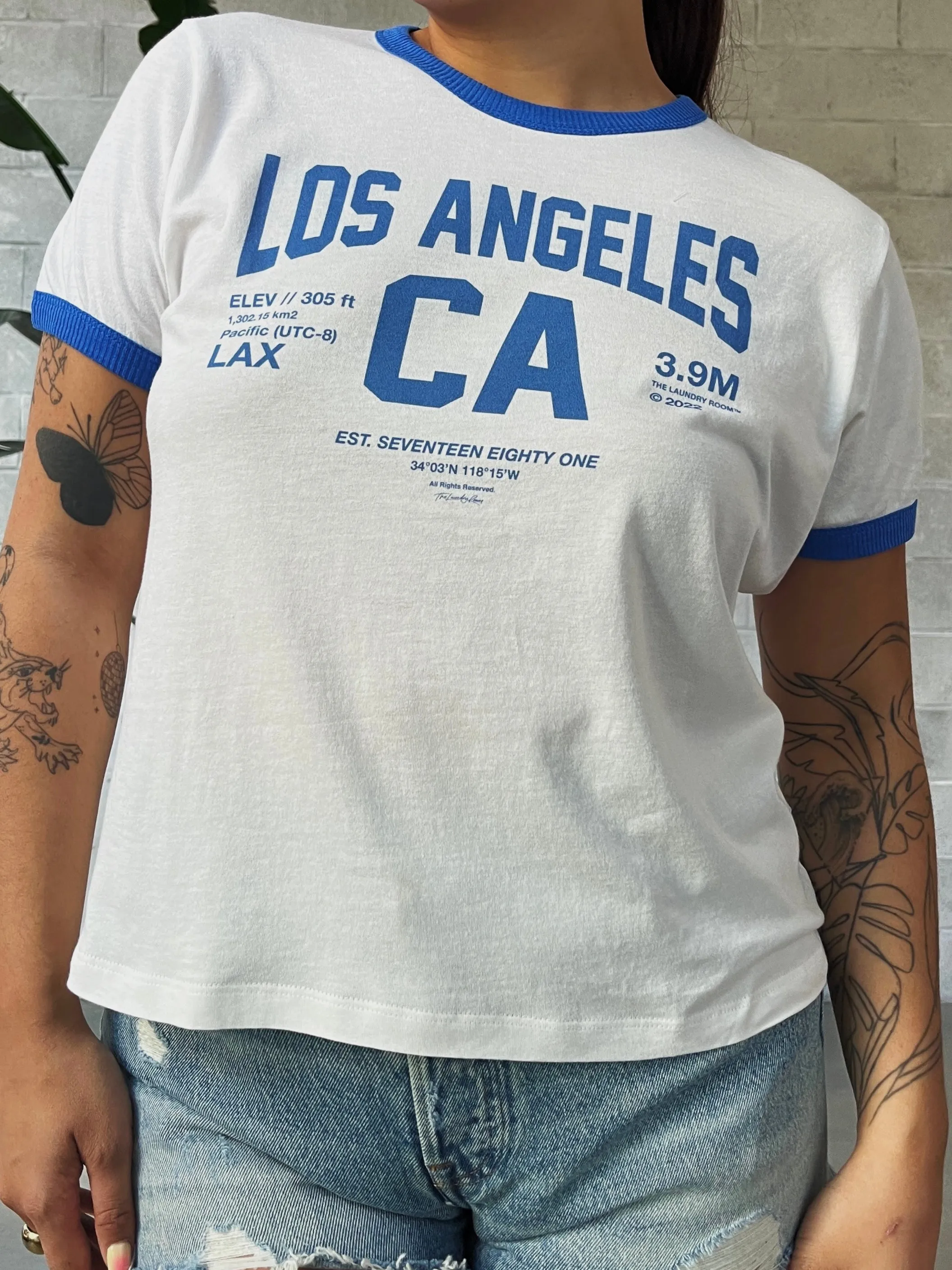 THE LAUNDRY ROOM Perfect Ringer Tee sold by 27 Boutique product image thumbnail 2