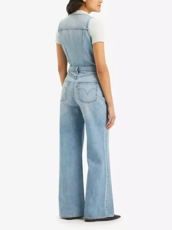 LEVI'S Denim Vest Wide Leg Jumpsuit sold by 27 Boutique product image thumbnail 5