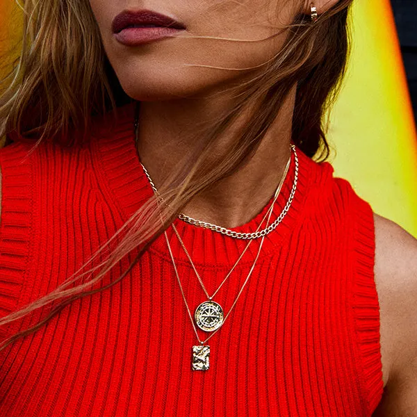 PILGRIM Bathilda 2-in-1 Square Pendant Necklace sold by 27 Boutique product image thumbnail 2