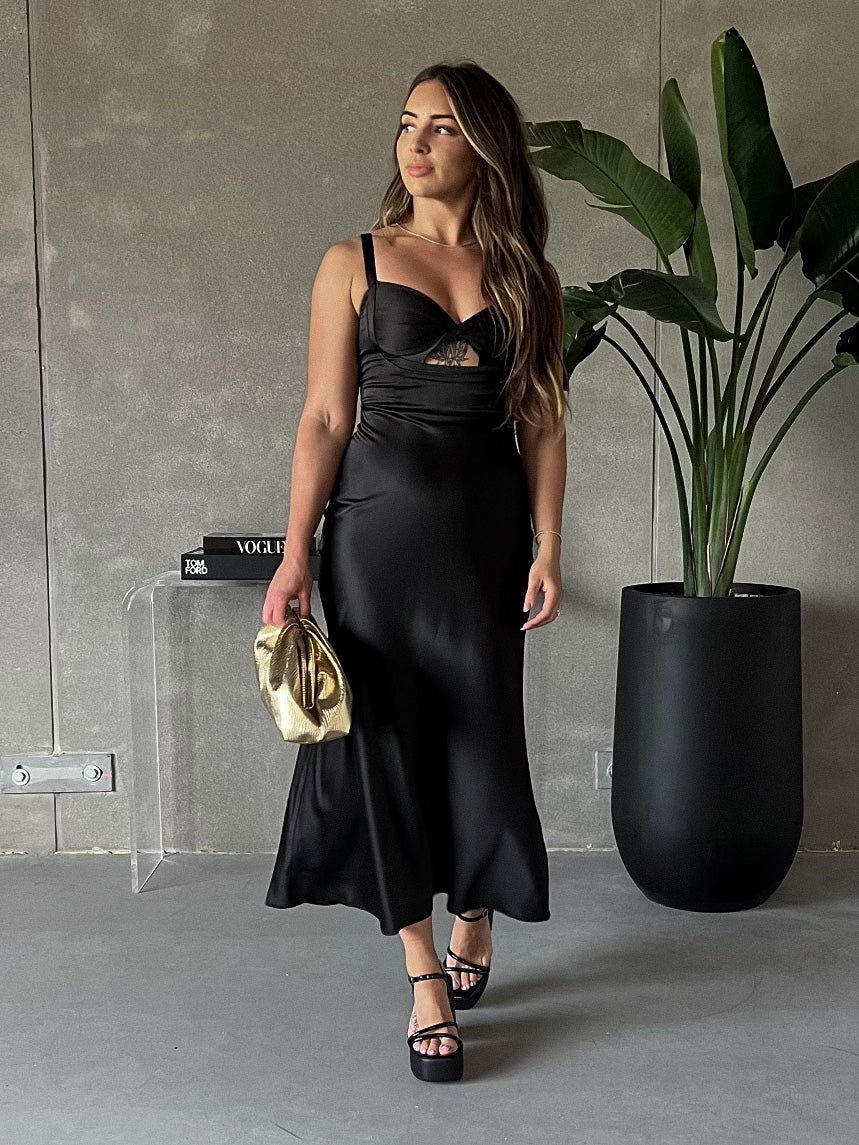 RUNAWAY THE LABEL Kelsi Midi Dress sold by 27 Boutique product image thumbnail 4