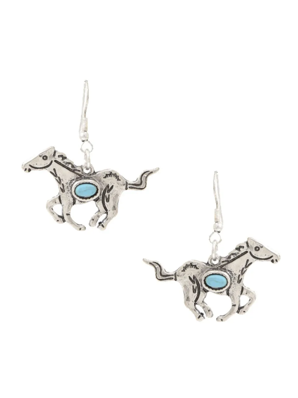 27 Western Horse Dangle Earrings sold by 27 Boutique product image thumbnail 2