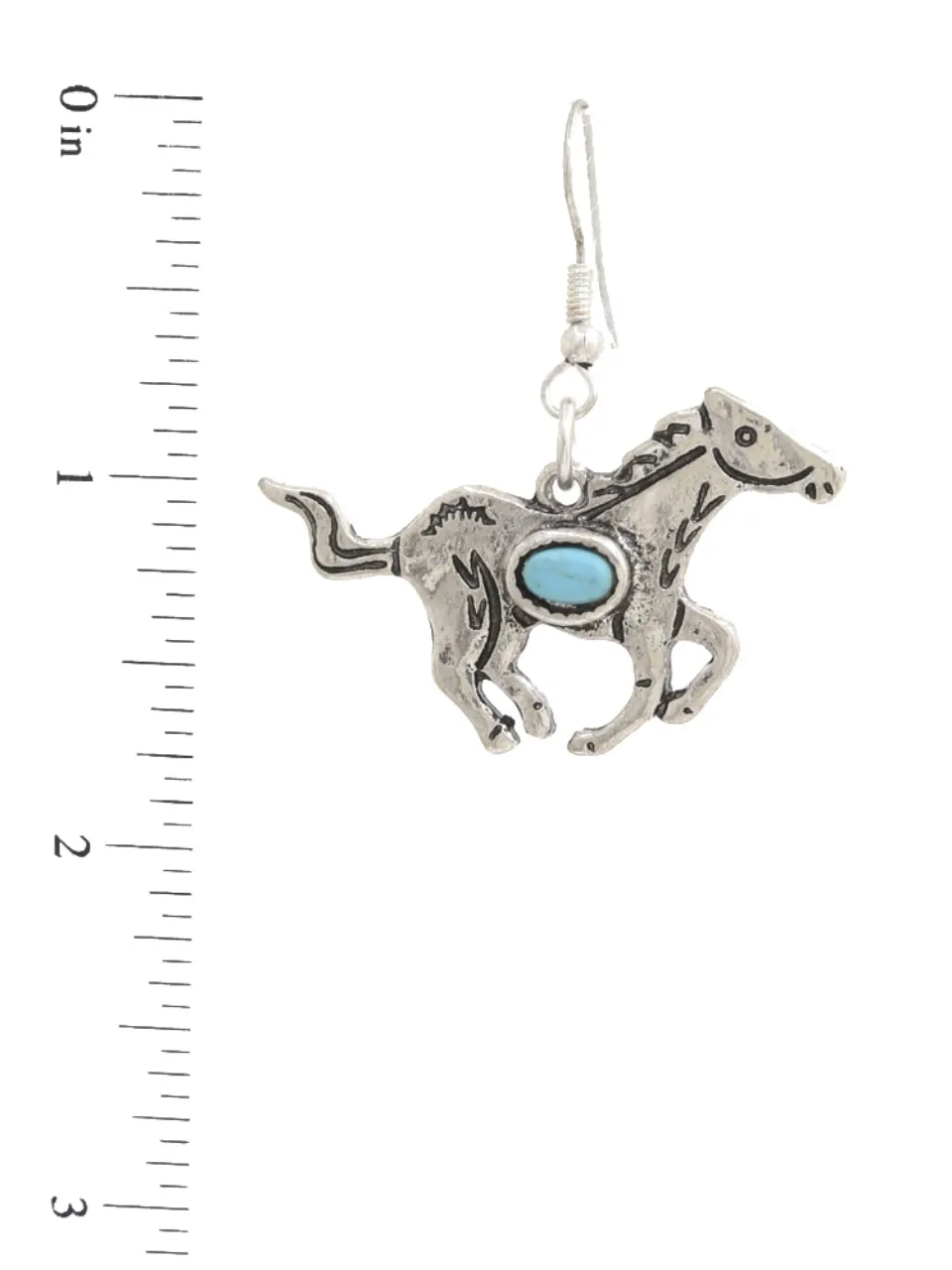 27 Western Horse Dangle Earrings sold by 27 Boutique product image thumbnail 3