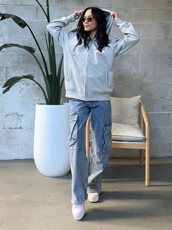 KUWALLA Cloud Full Zip Sweater sold by 27 Boutique