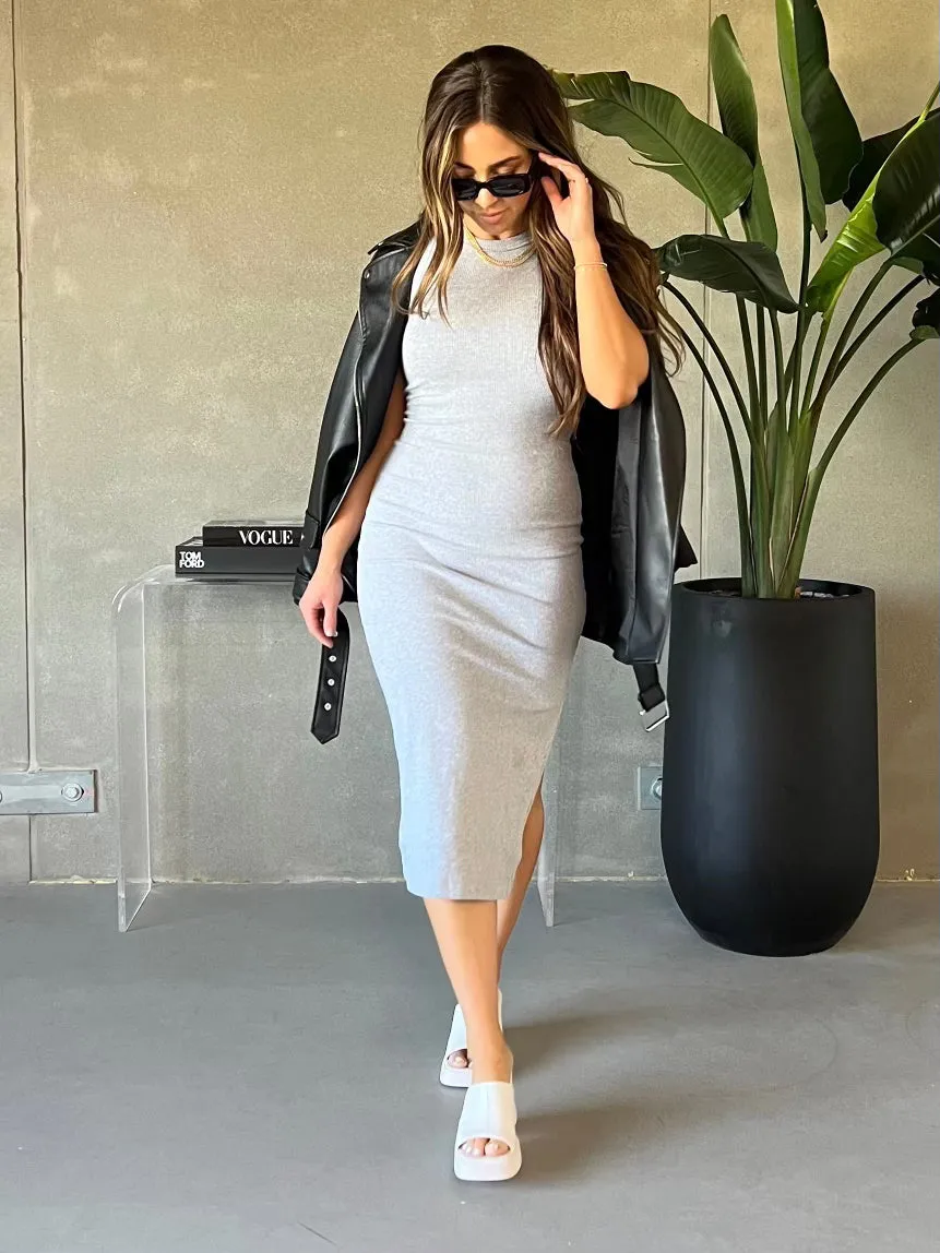 KUWALLA Ribbed Halter Dress sold by 27 Boutique product image thumbnail 3