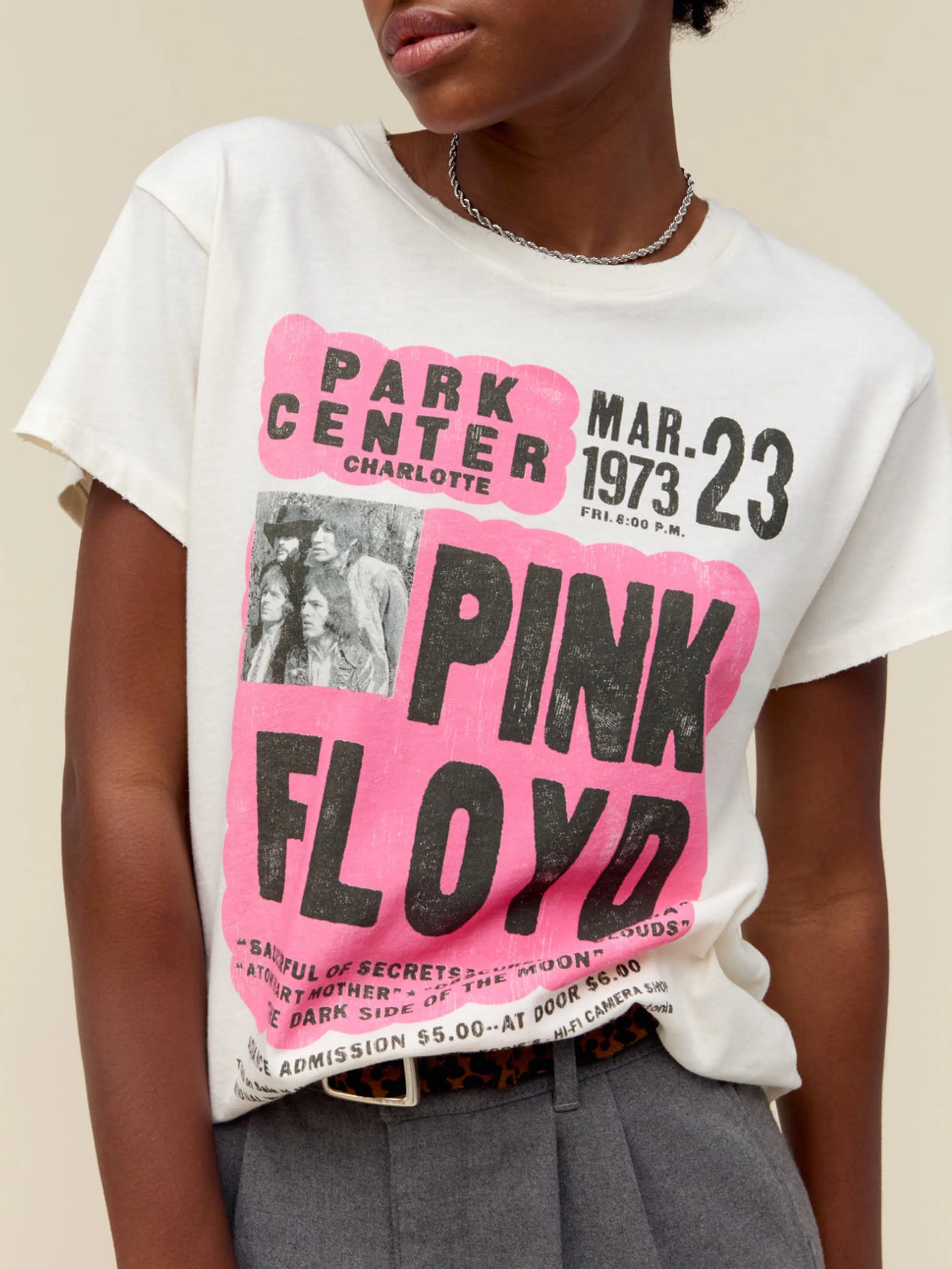 DAYDREAMER Pink Floyd 1973 Flyer Tour Tee sold by 27 Boutique product image thumbnail 4