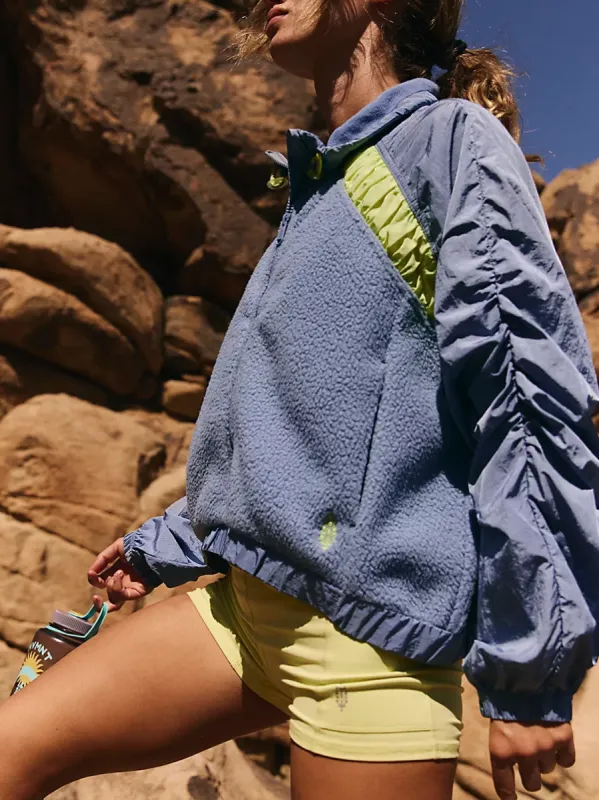 FREE PEOPLE Amelia Zip-Up Fleece Jacket sold by 27 Boutique