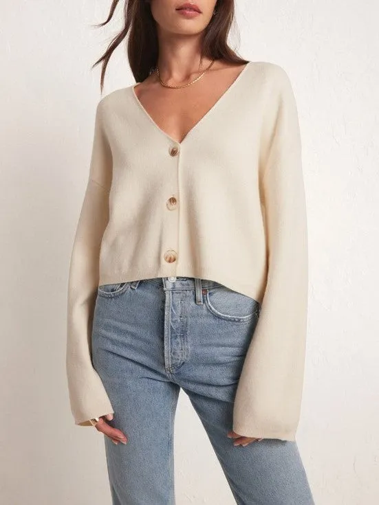 Z SUPPLY Estelle Button Front Cardigan sold by 27 Boutique