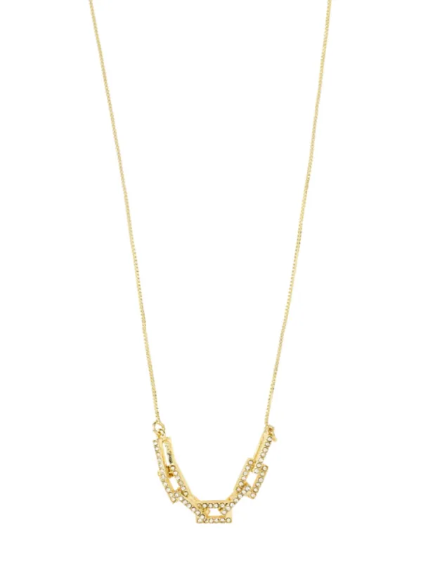 PILGRIM Coby Crystal Pendant Necklace sold by 27 Boutique