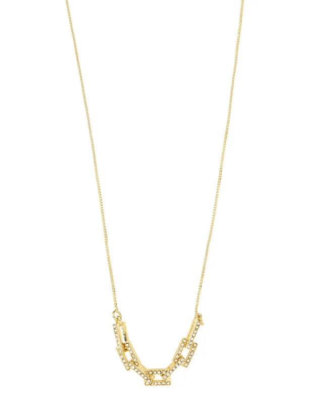 PILGRIM Coby Crystal Pendant Necklace sold by 27 Boutique