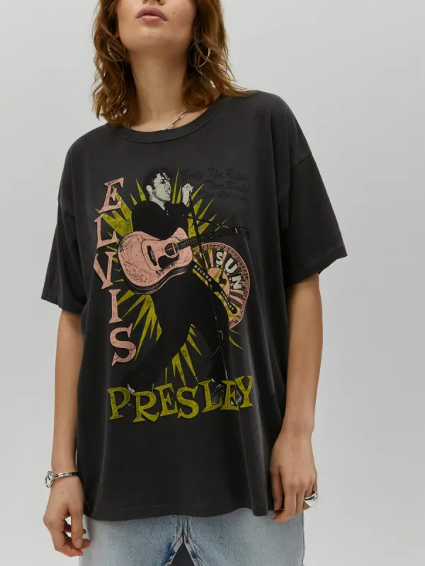 DAYDREAMER Sun Records X Elvis Broke The Rules Merch Tee sold by 27 Boutique