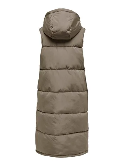 ONLY Alina Long Hooded Puffer Vest sold by 27 Boutique product image thumbnail 4