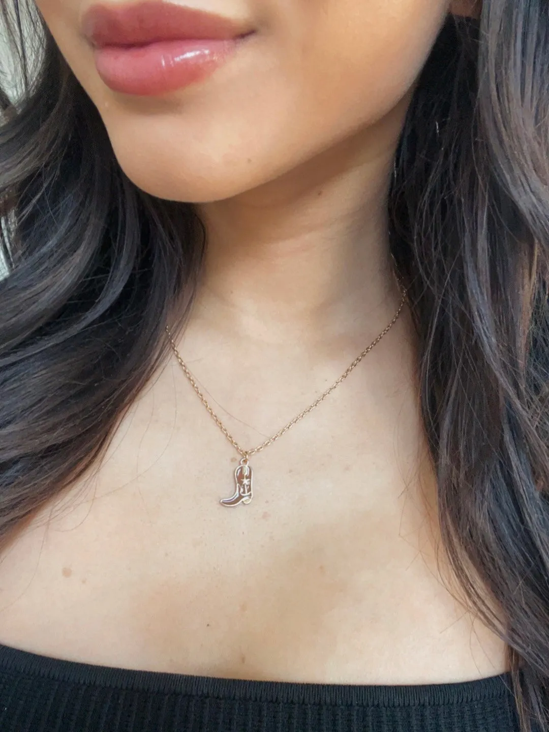 27 Shania Western Boot Necklace sold by 27 Boutique product image thumbnail 3