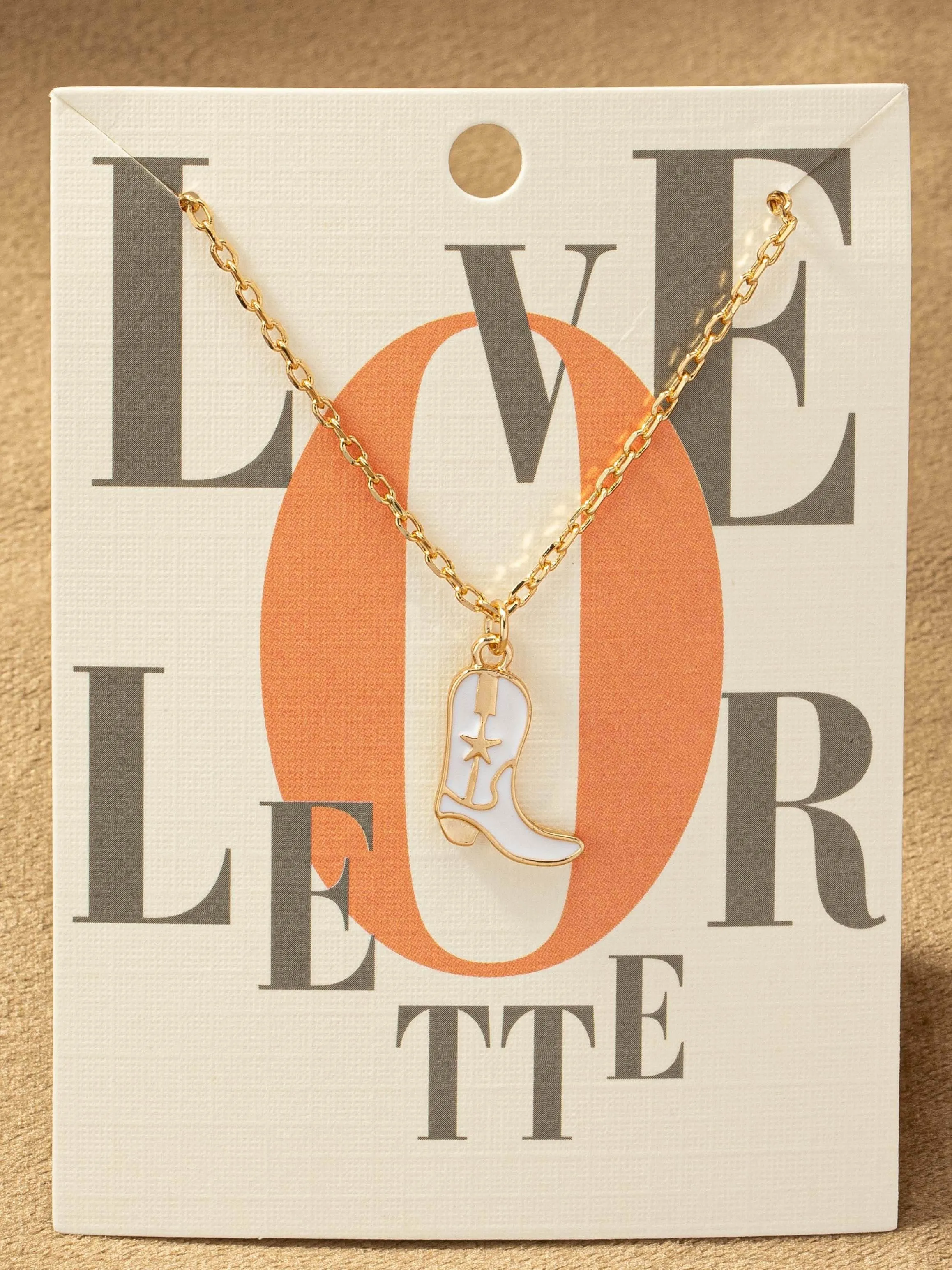 27 Shania Western Boot Necklace sold by 27 Boutique product image thumbnail 5