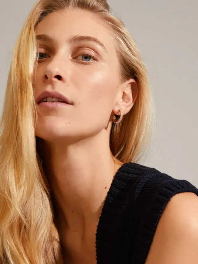 PILGRIM Heat Crystal Hoop Earrings sold by 27 Boutique product image thumbnail 4