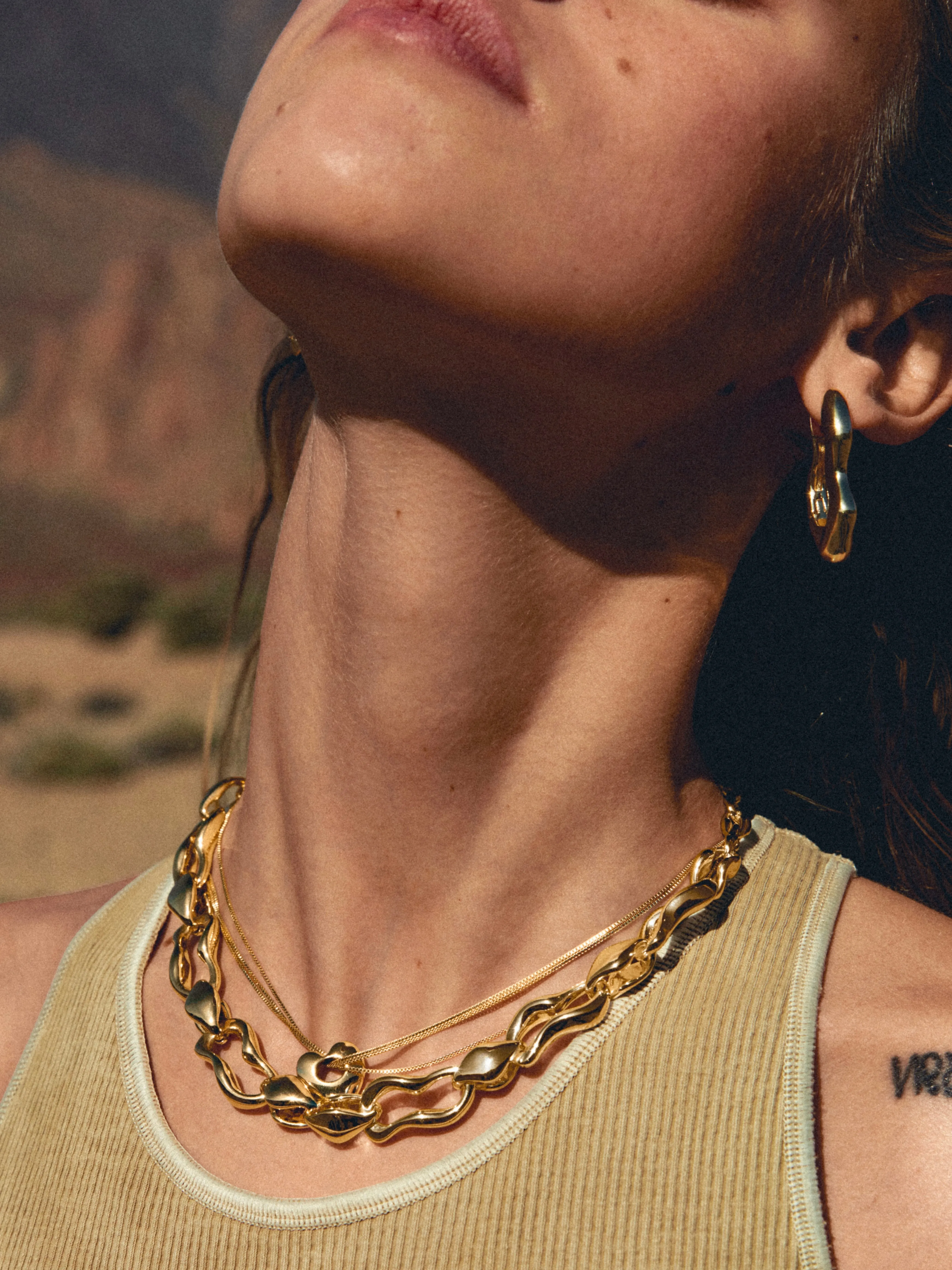 PILGRIM Wave Heart Necklace sold by 27 Boutique product image thumbnail 3