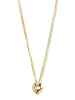PILGRIM Wave Heart Necklace sold by 27 Boutique