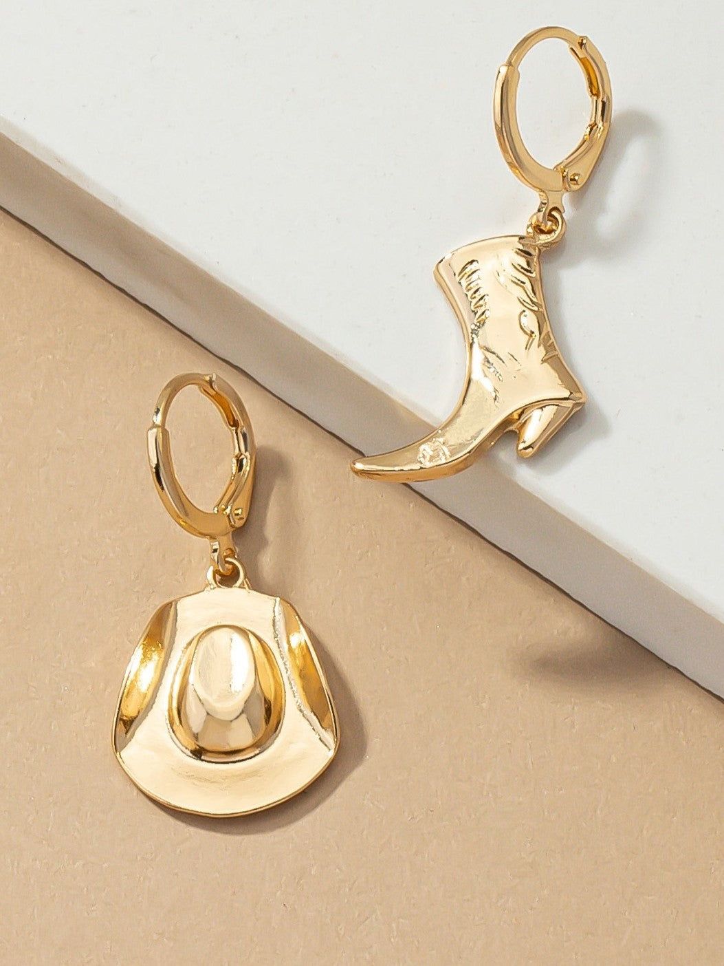 27 Taylor Hat & Boot Drop Earring Set sold by 27 Boutique product image thumbnail 4