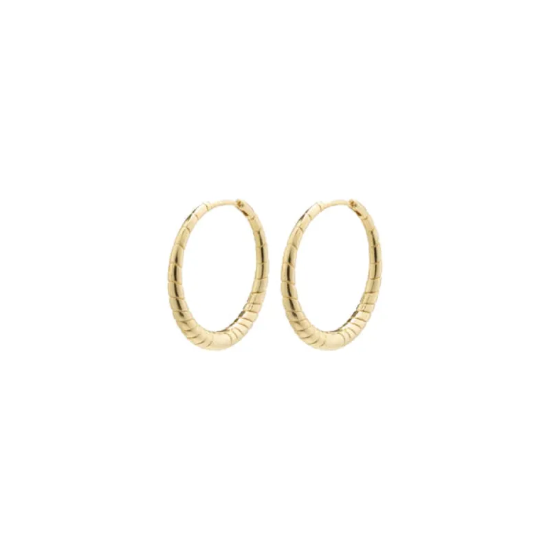 PILGRIM Euphoric Hoop Earrings sold by 27 Boutique