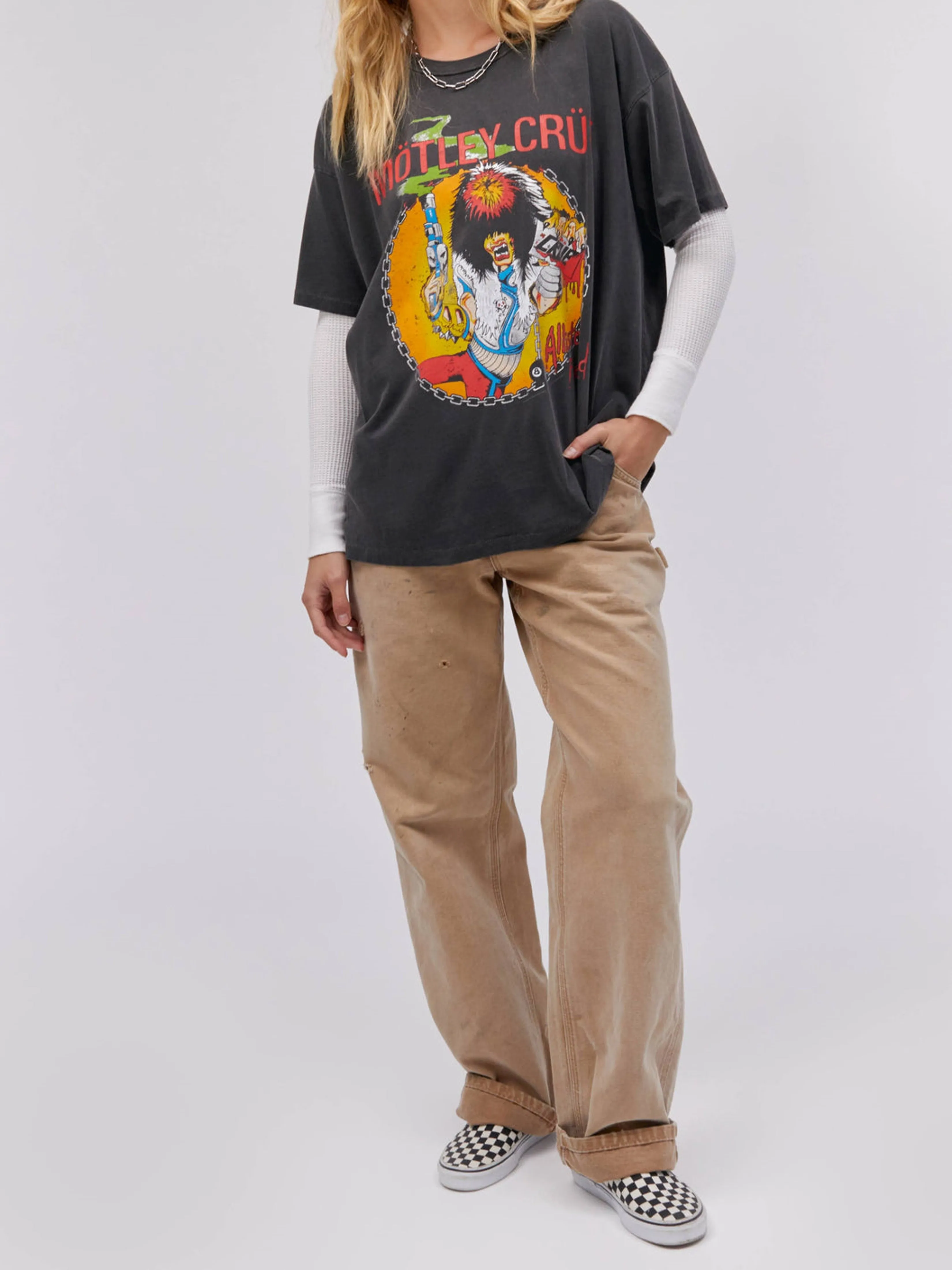 DAYDREAMER Motley Crue Allister Fiend Merch Tee sold by 27 Boutique product image thumbnail 5